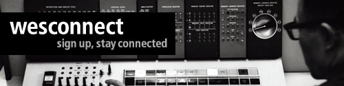 [Wesconnect - sign up, stay connected]